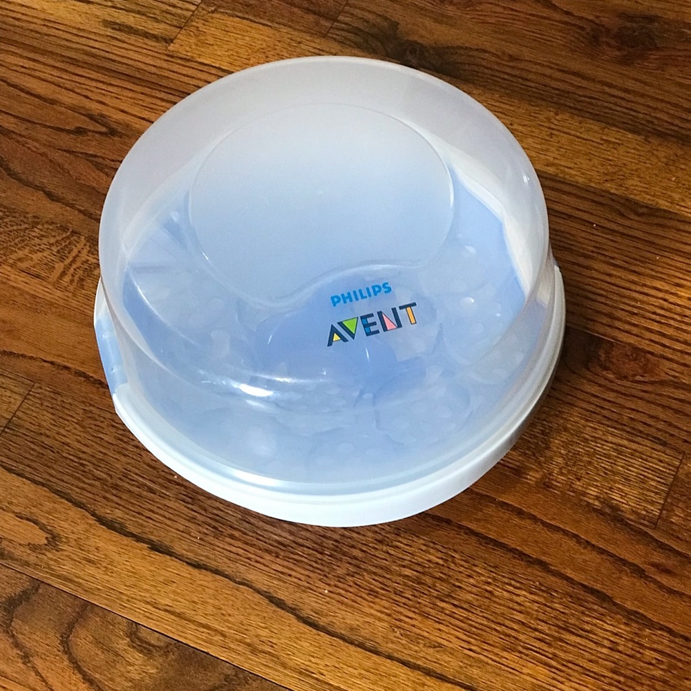 Philips AVENT Steam Sterilizer Baby Bottles, Pacifiers, Cups natural steam ster